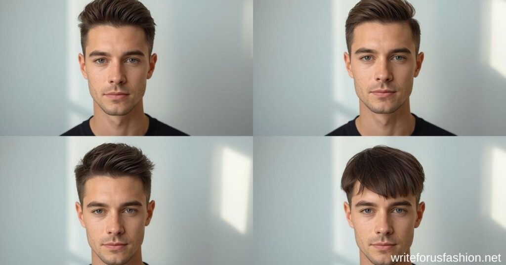 Best Face Shapes for a Low Taper Fade Textured Fringe