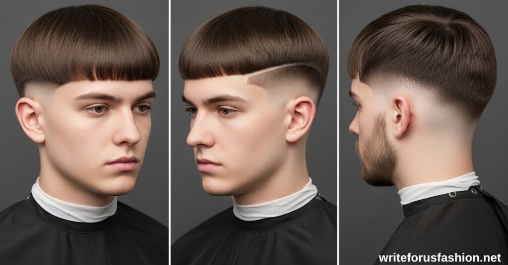 Bowl Cut Fade, Undercut Bowl Cut and Taper Styles