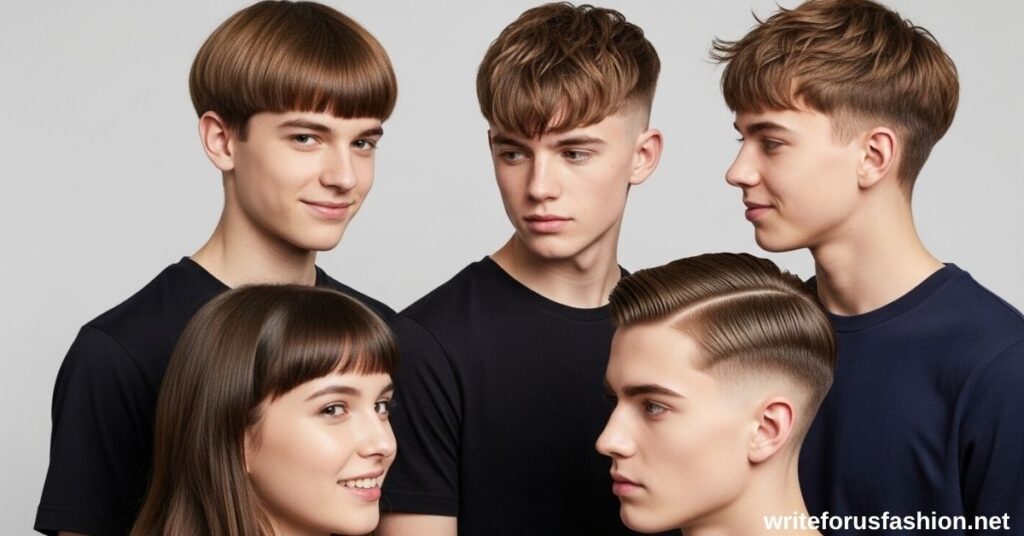 Bowl Cut for Teens and Young Males