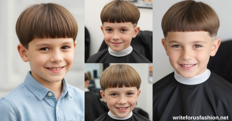 Bowl Cuts for Boys