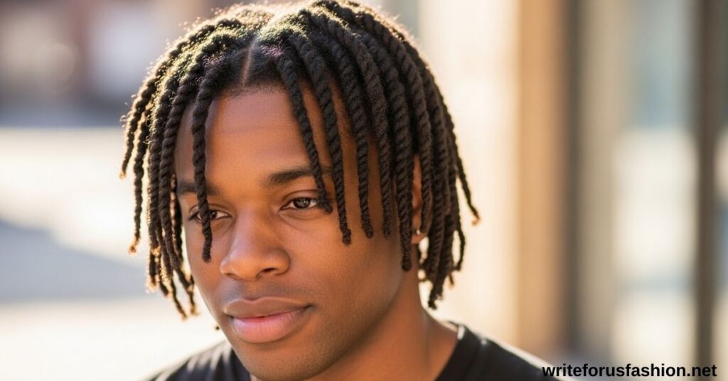 Classic Medium Two Strand Twist Men Style