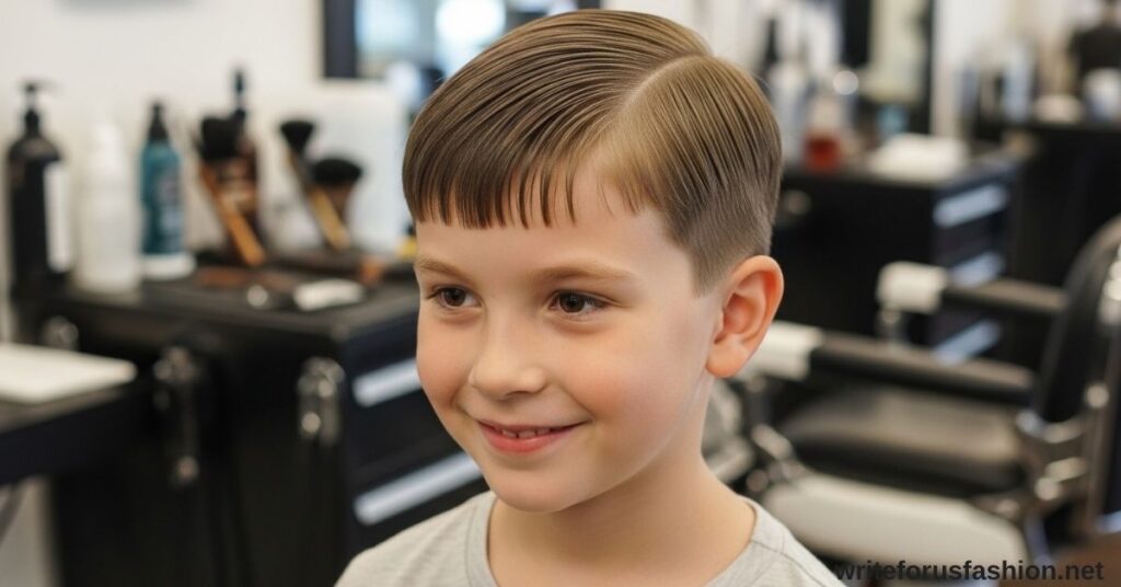 Classic Straight Style for Boys