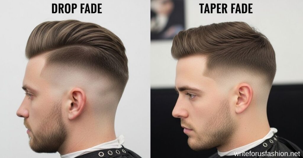 Drop Fade vs. Taper Fade