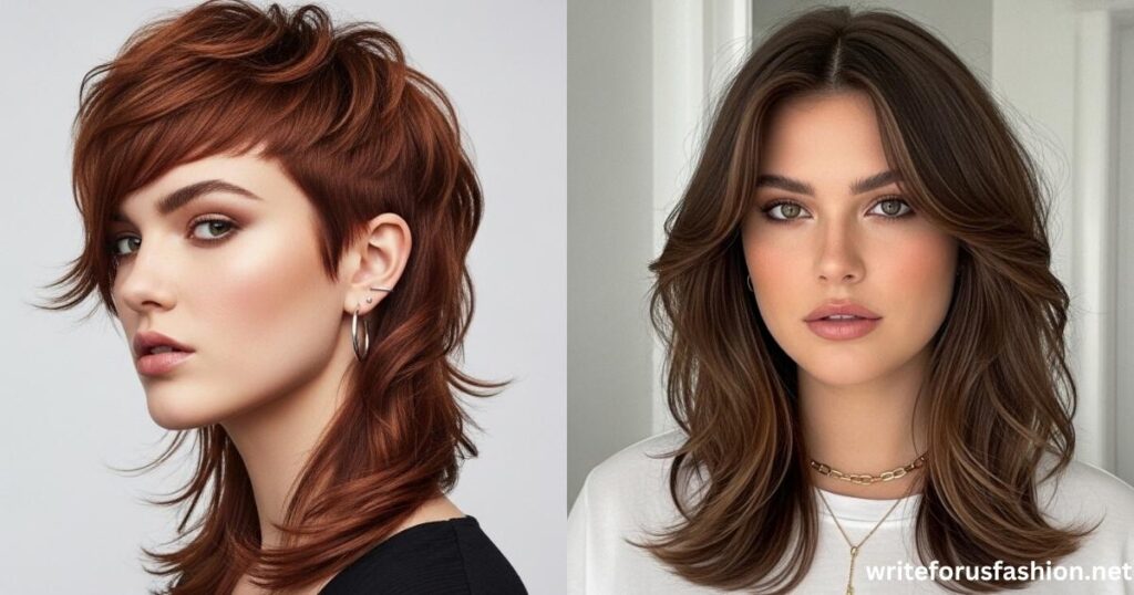 Feminine Modern Mullet Styles & Ideas