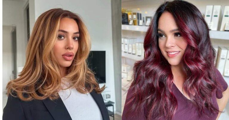 Hair Color for Dusky Skin