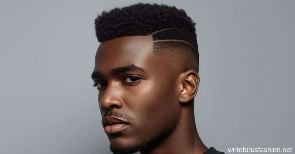 High Taper Fade with Flat Top