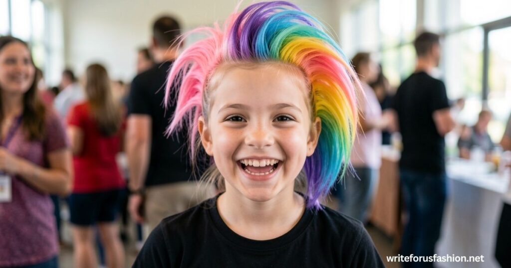 Kids Mullet Competitions and Pop Culture Influence