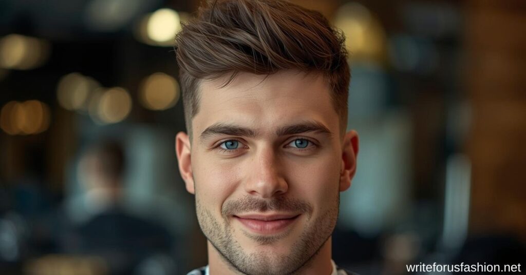 Short Low Taper Textured Fringe