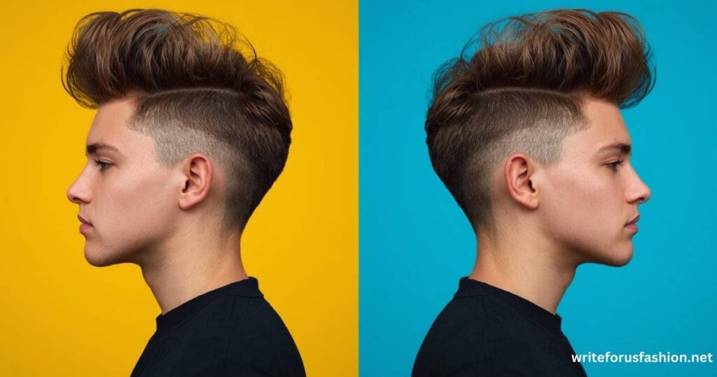Modern Mullet Fade for Teens and Students