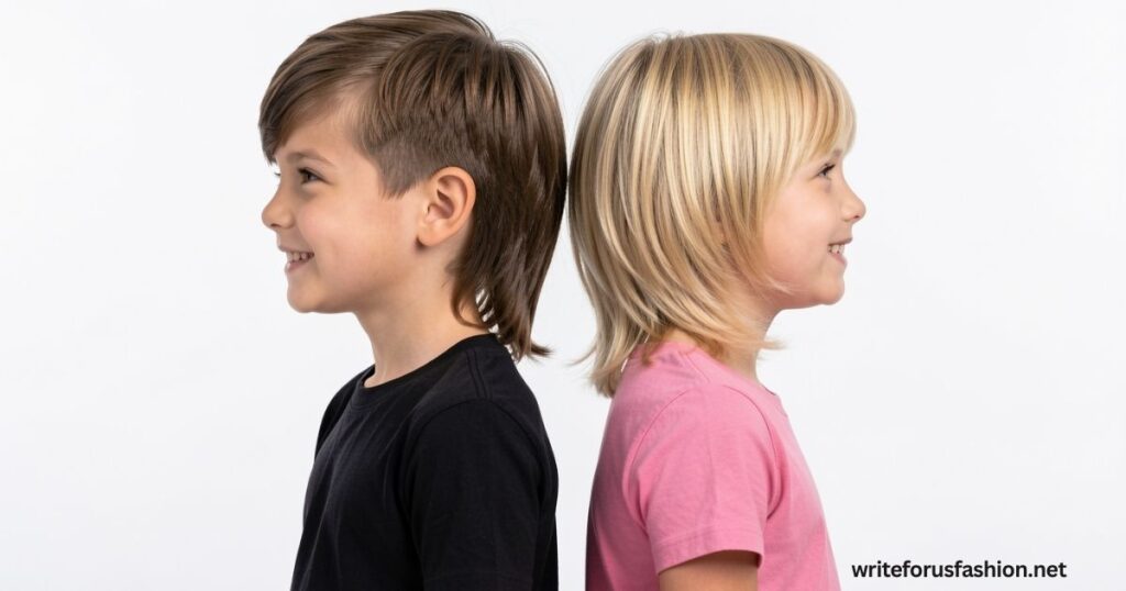 Style Inspiration, Modern Mullet Variations for Kids