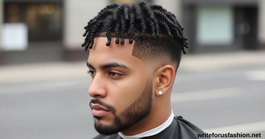 Tapered Two Strand Twist Men Style